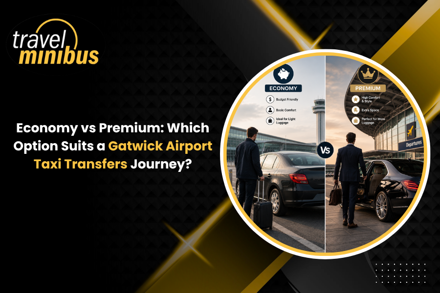 Economy vs Premium: Which Option Suits a Gatwick Airport Taxi Transfers Journey?