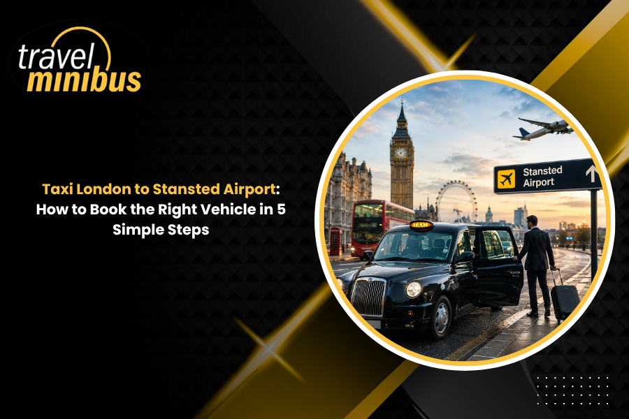 Taxi London to Stansted Airport: How to Book the Right Vehicle in 5 Simple Steps