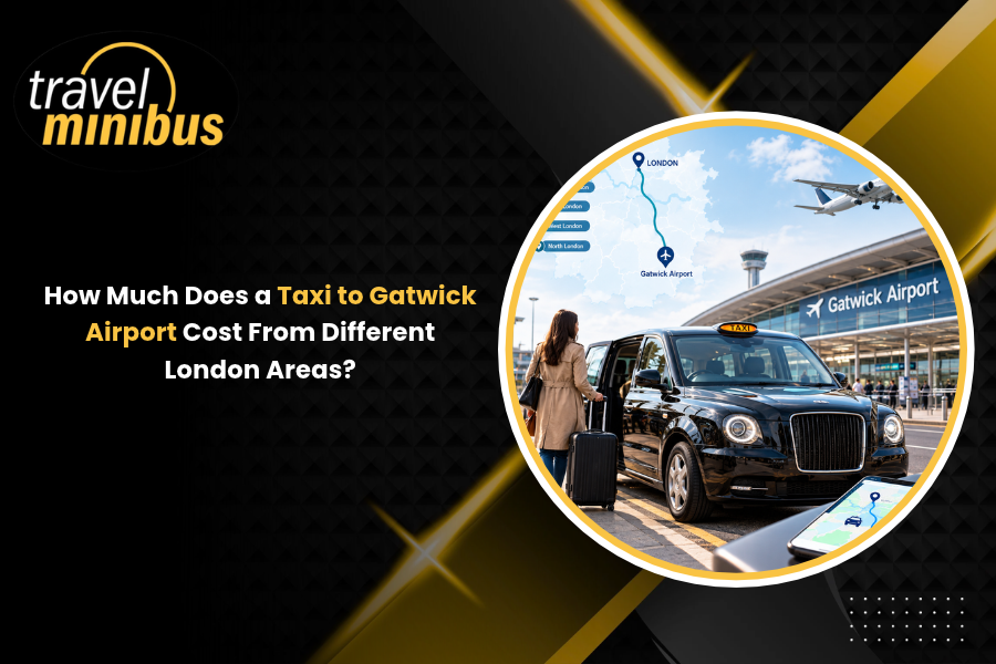 How Much Does a Taxi to Gatwick Airport Cost From Different London Areas?