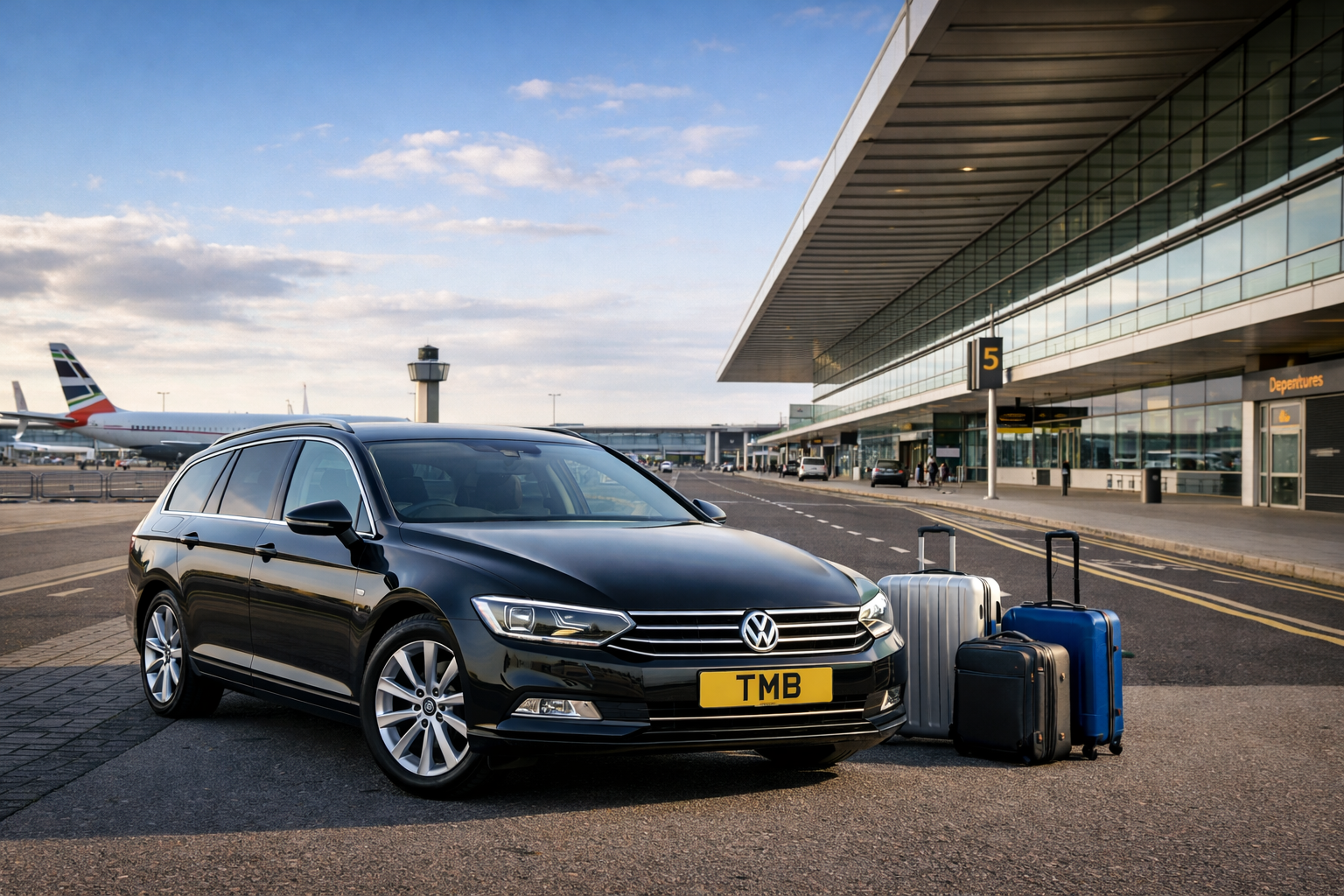 Estate taxi with luggage space UK