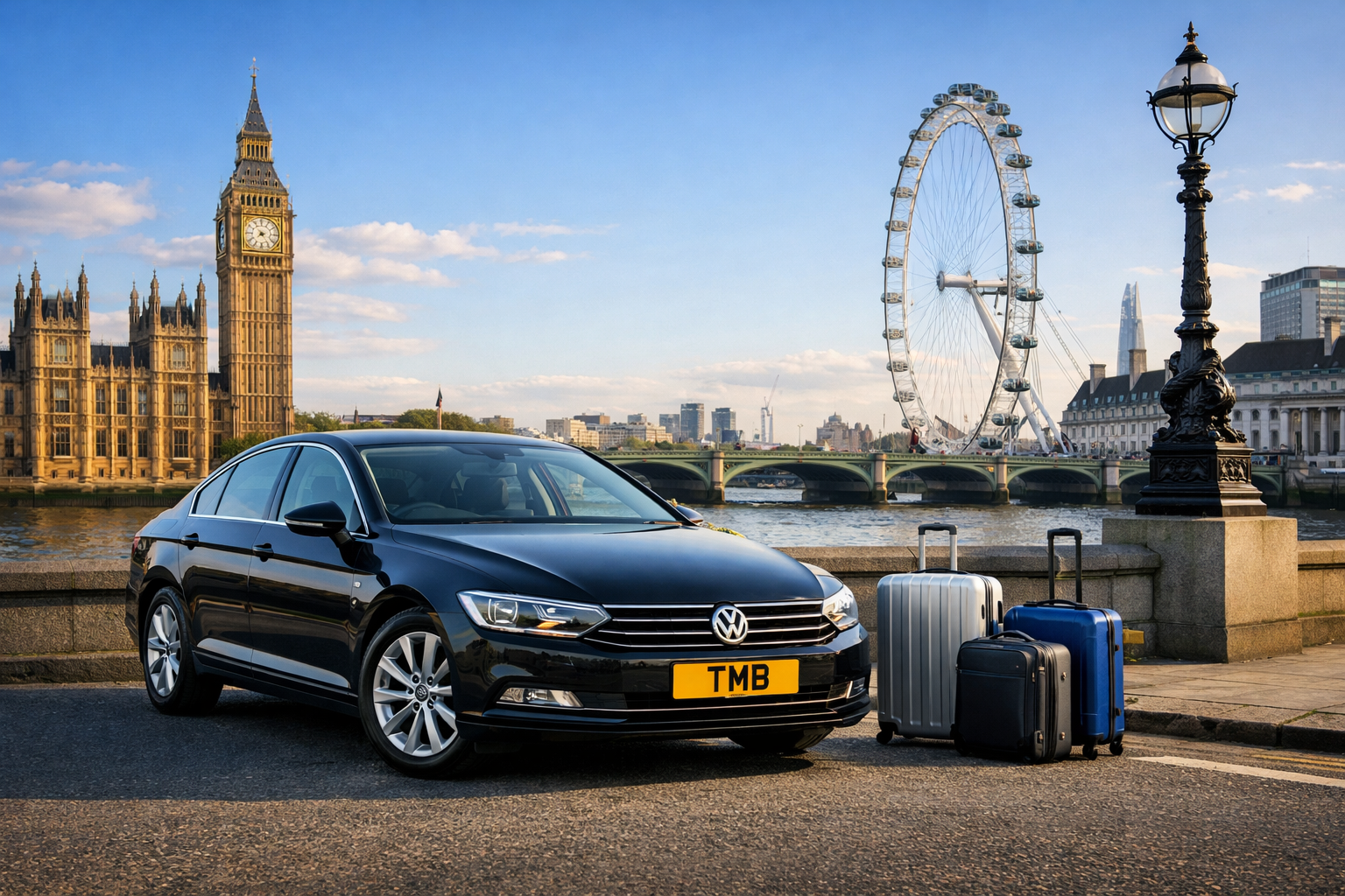 Saloon car taxi service in the UK